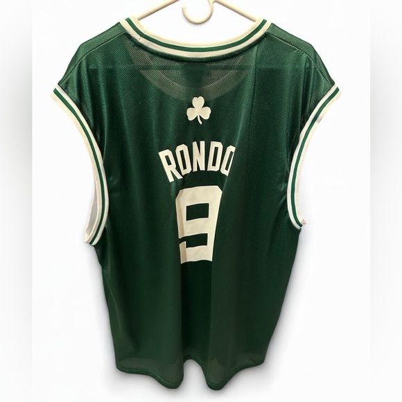 adidas Other - Adidas Rajon Rondo #9 Celtics Jersey Green XXL